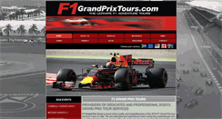 Desktop Screenshot of f1grandprixtours.com