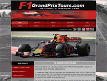 Tablet Screenshot of f1grandprixtours.com